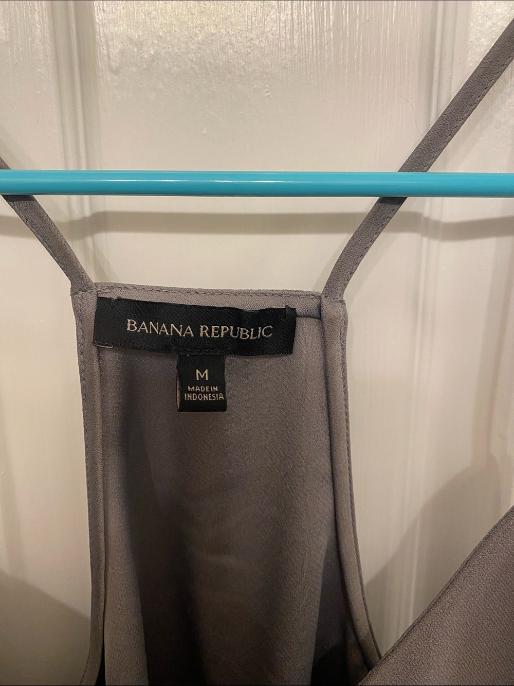 Banana Republic Gray Racerback tank - Picture 2 of 3